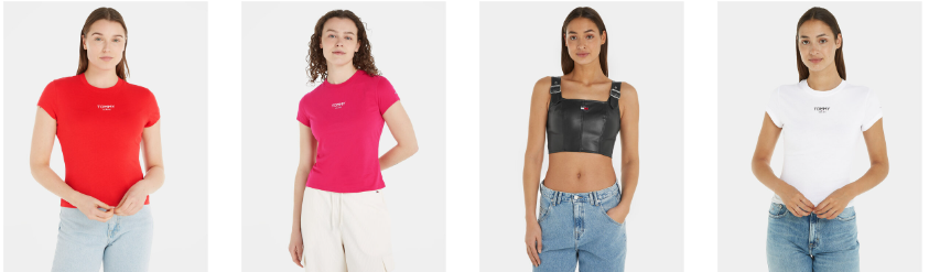Sieviešu T–krekli un topi Tommy Hilfiger Sieviešu T–krekli un topi Tommy Hilfiger