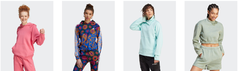 Sieviešu hūdiji Adidas Sieviešu hūdiji Adidas
