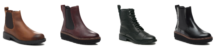 Sieviešu botes un zābaki Clarks