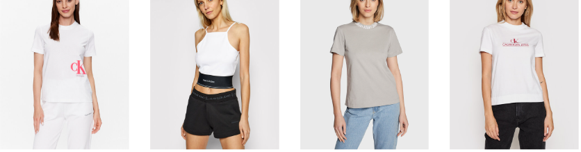 Sieviešu T–krekli un topi Calvin Klein Sieviešu T–krekli un topi Calvin Klein