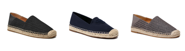 Vīriešu espadrilles Emporio Armani